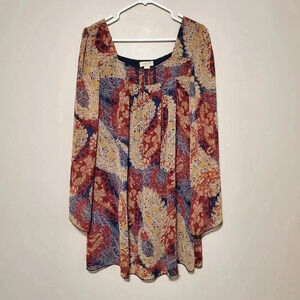 One World women's size small tunic top dress